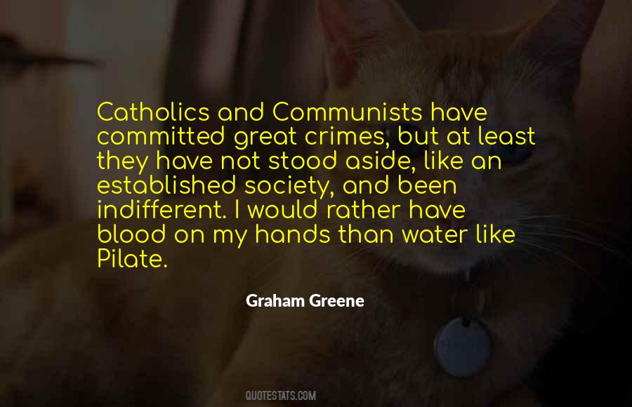 Blood On Hands Quotes #232888