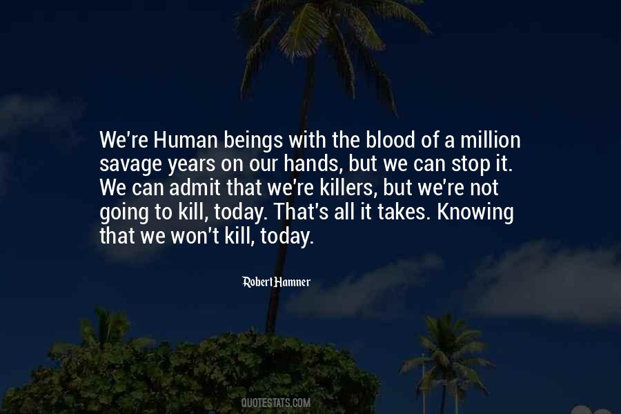 Blood On Hands Quotes #403487