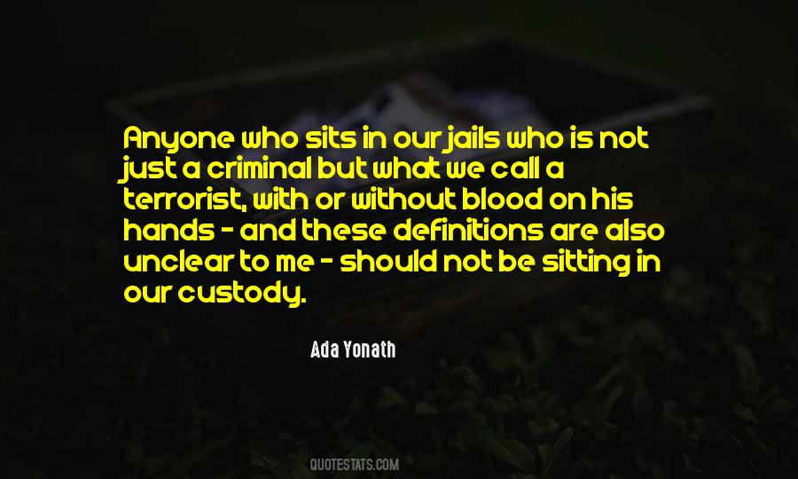 Blood On Hands Quotes #419162