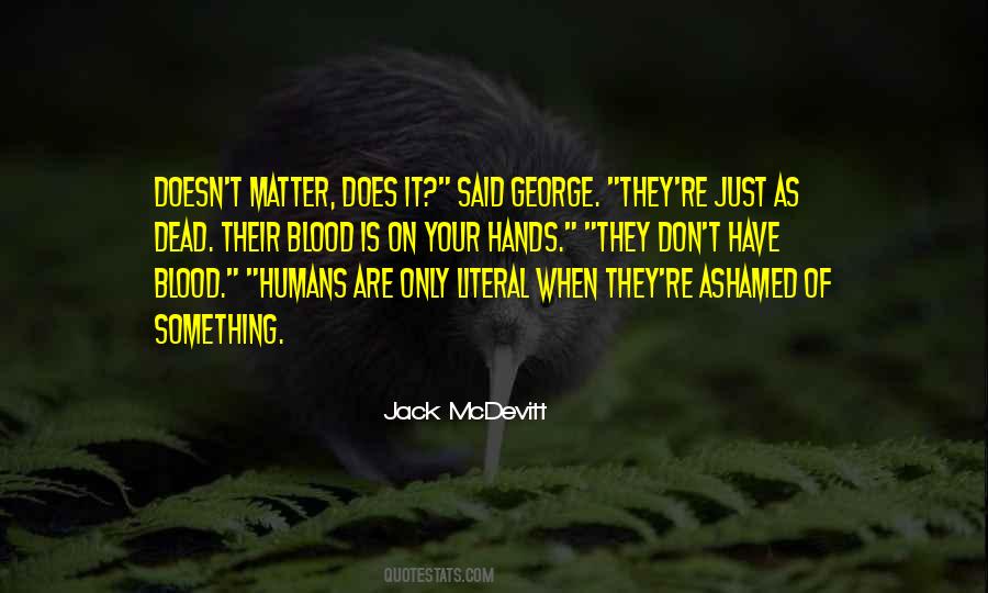 Blood On Hands Quotes #860974