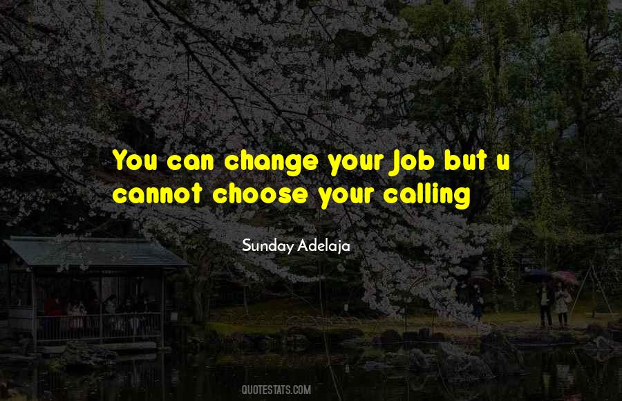 Change Your Job Quotes #1519723