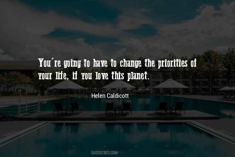 Change Your Priorities Quotes #1457388