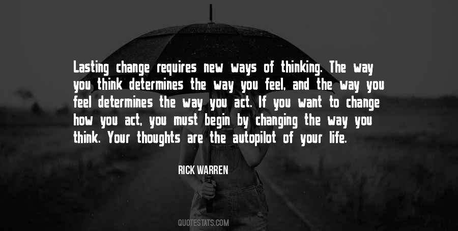 Change Your Way Of Thinking Quotes #1357834