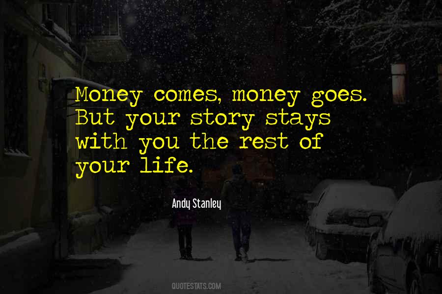 Story Goes Quotes #582328