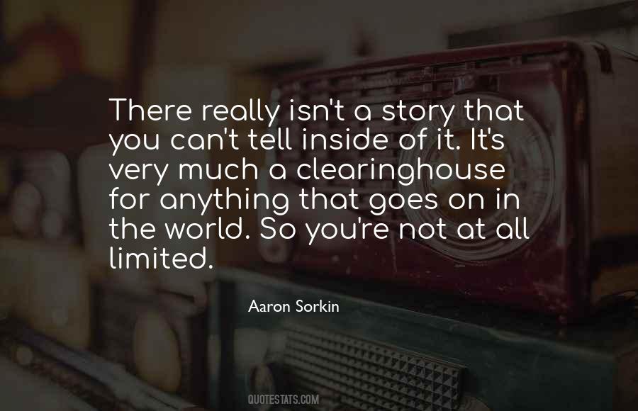 Story Goes Quotes #940707