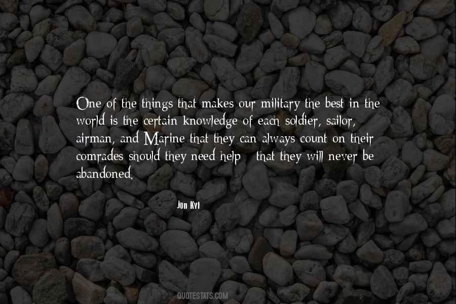 Best Military Quotes #271828