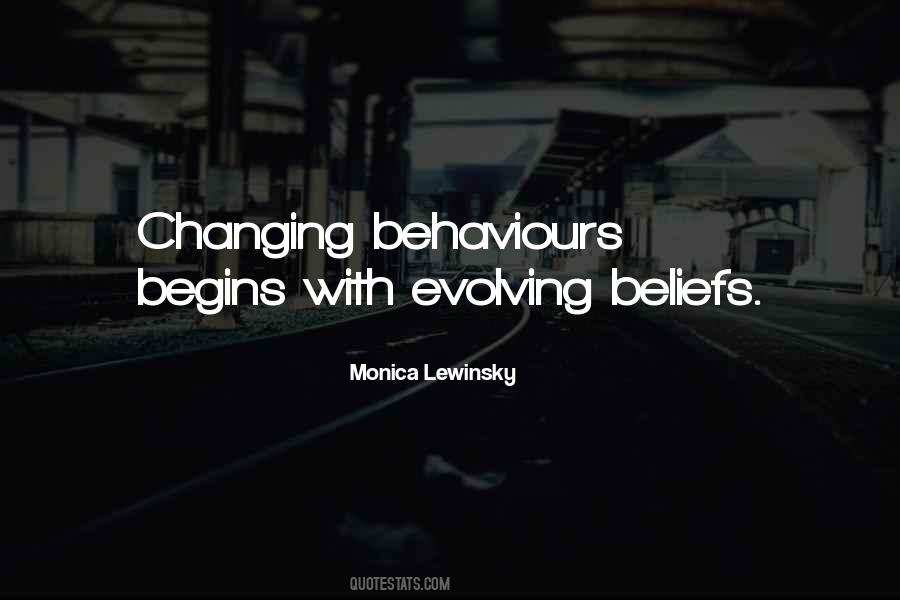 Changing Behaviour Quotes #1832110