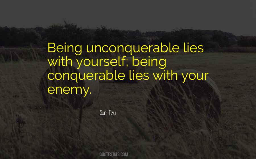 Unconquerable Will Quotes #616200