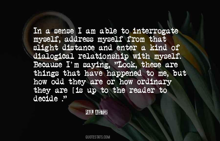 Dialogical Relationship Quotes #1487305