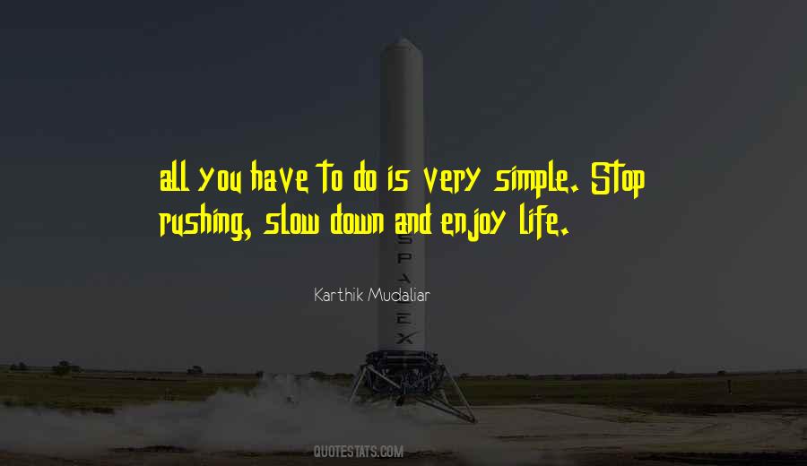 Life Slow Down Quotes #485812