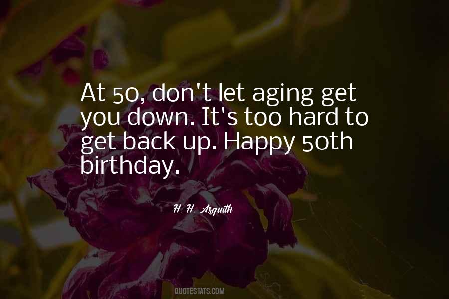Birthday 50th Quotes #704943