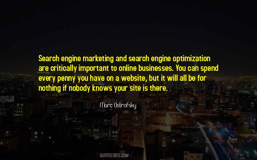 Website Optimization Quotes #937478