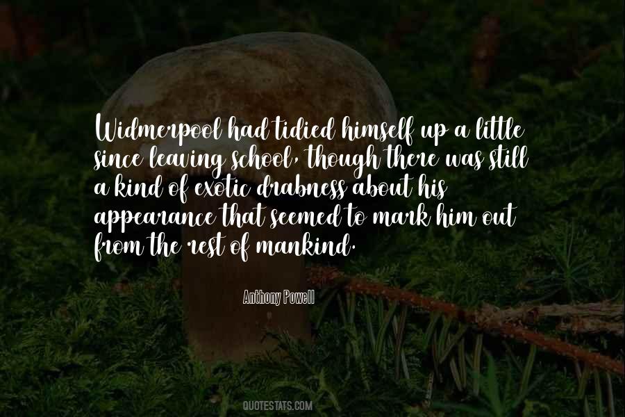 Tidied Up In A Way Quotes #939388