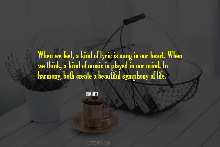 Symphony Of Life Quotes #1311125