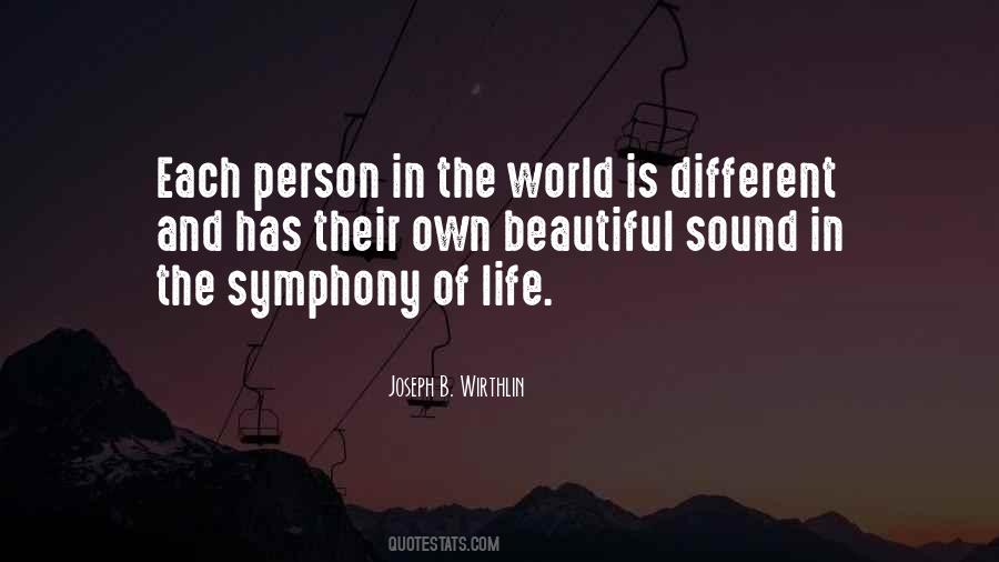 Symphony Of Life Quotes #149080