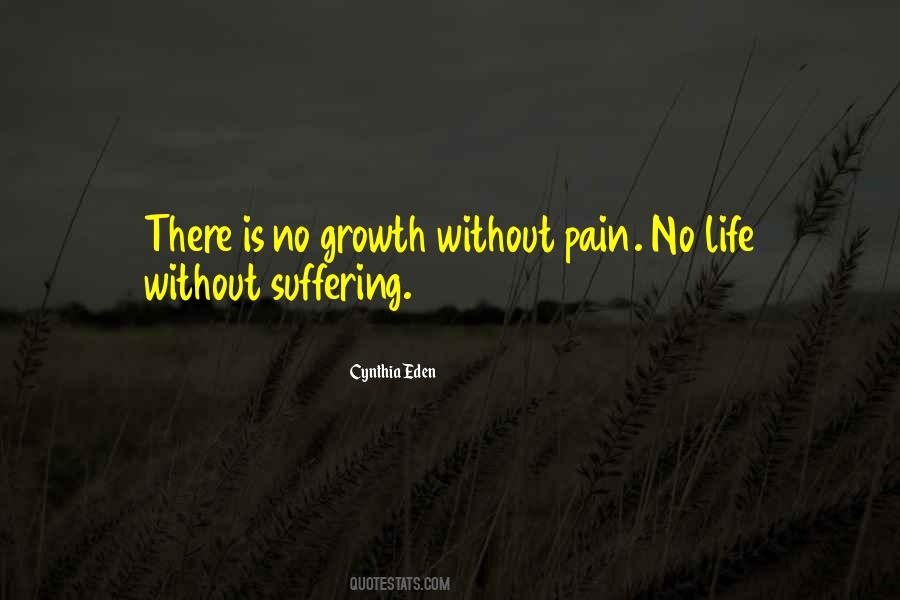 Quotes About Life Without Pain #341554