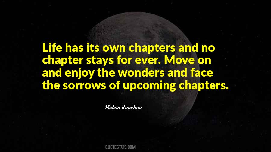 Chapters In Your Life Quotes #377652