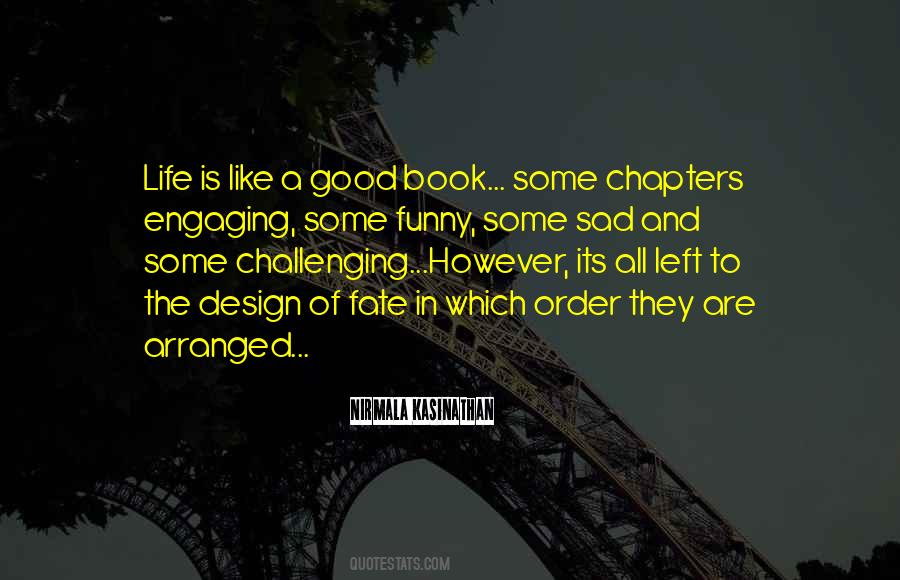 Chapters Of Our Life Quotes #157539