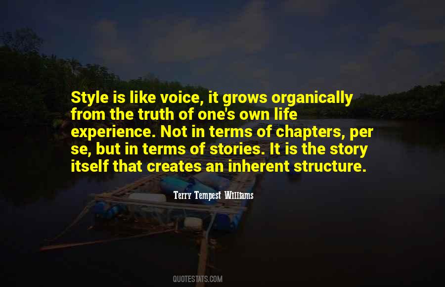 Chapters Of Our Life Quotes #269129