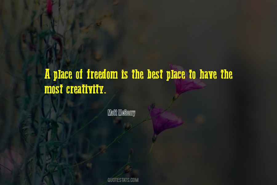 Creativity Freedom Quotes #891620
