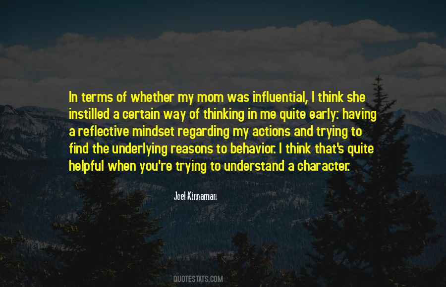 Character And Behavior Quotes #241350