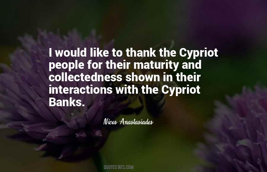 Anastasiades Nicos Quotes #378813
