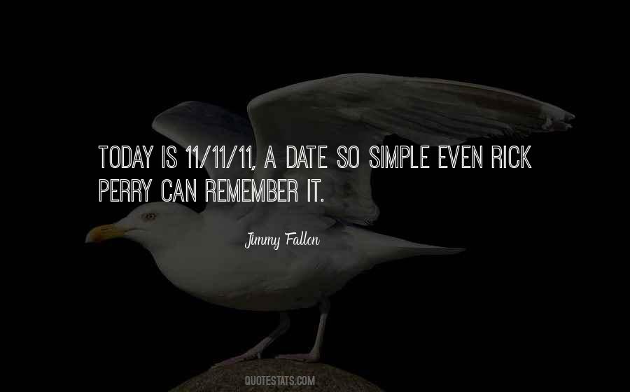 Date Is Today Quotes #987252