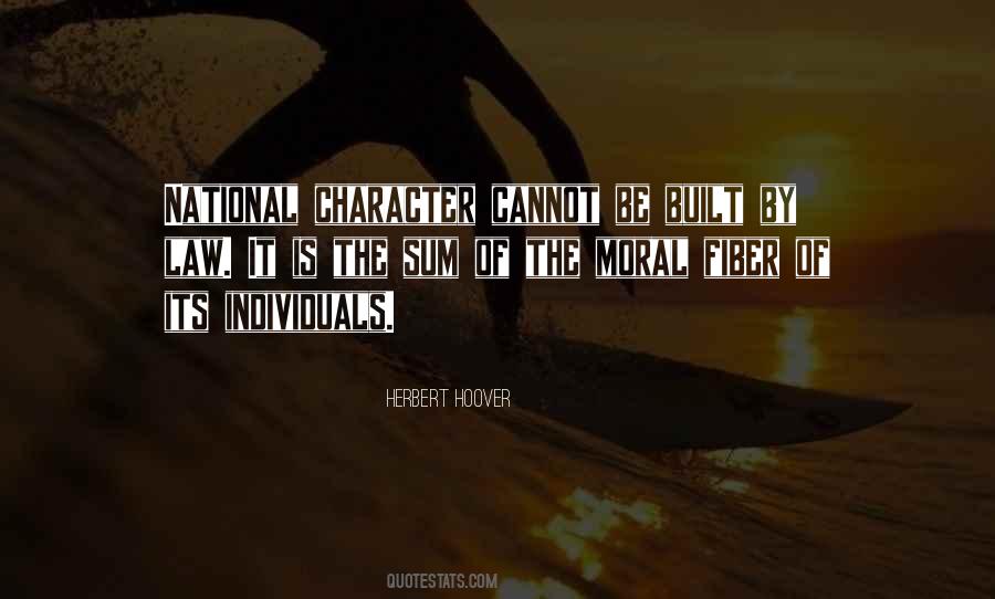 Character Is Built Quotes #312330