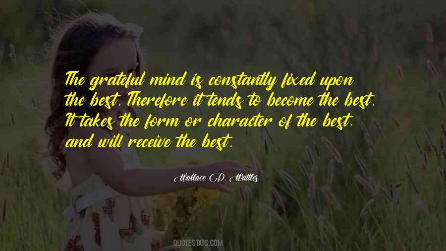 Character Is The Best Quotes #907074