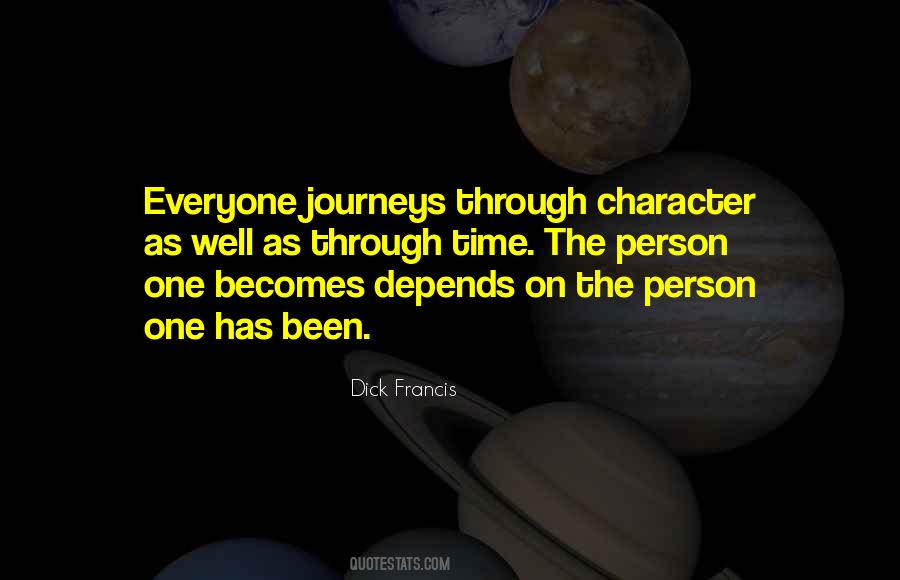 Character Less Person Quotes #15910