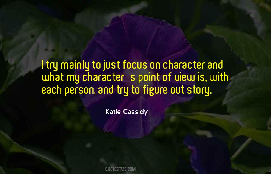 Character Less Person Quotes #75140