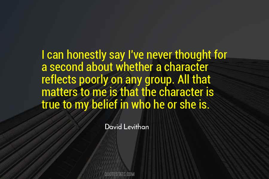 Character Matters Quotes #179818