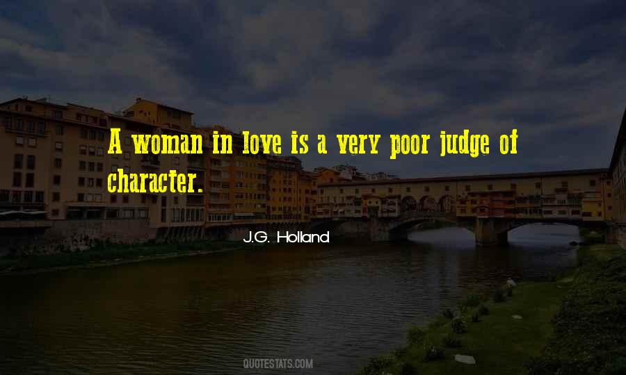 Character Of Woman Quotes #1026488