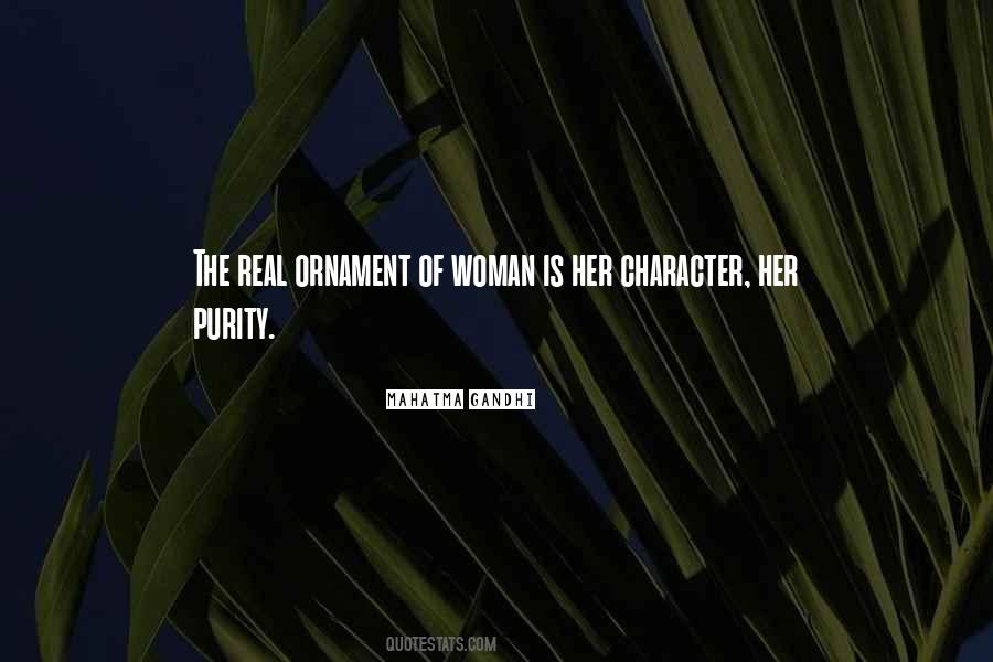 Character Of Woman Quotes #309035