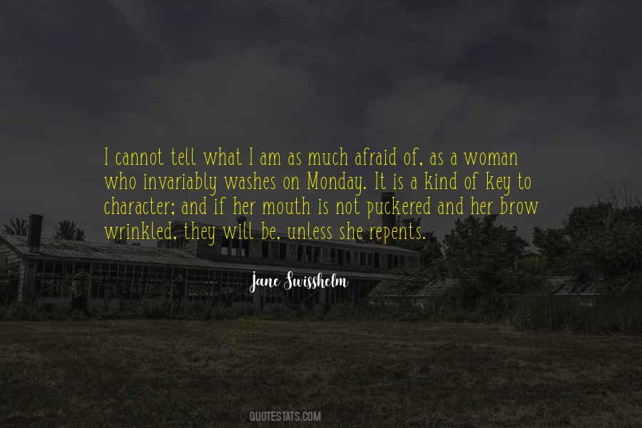 Character Of Woman Quotes #637732