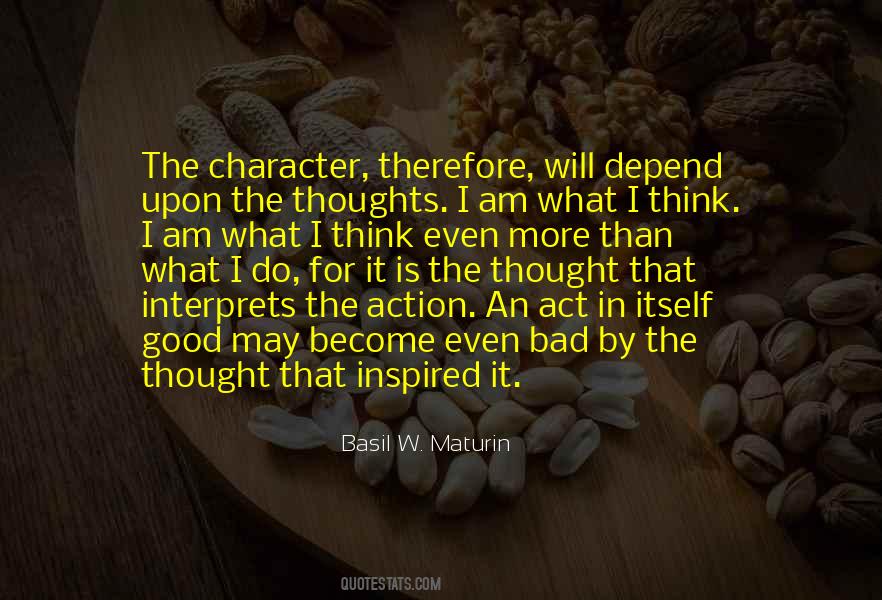 Character Thoughts In Quotes #503028