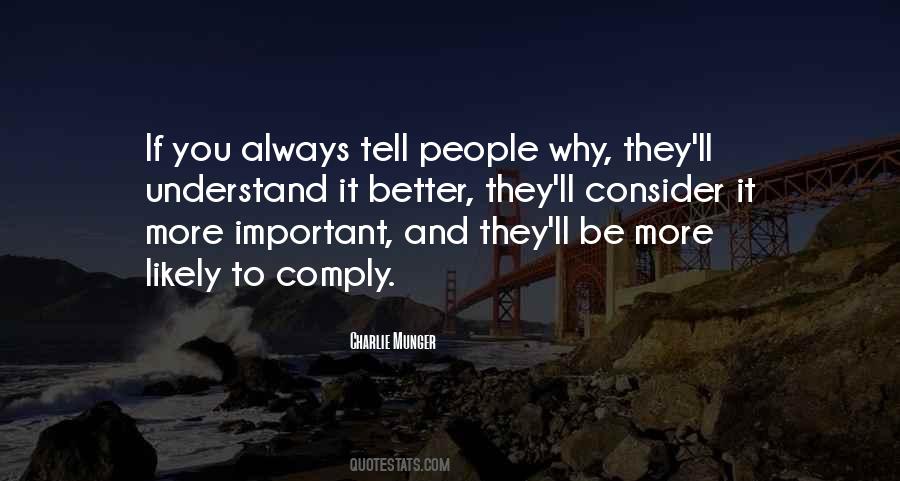 Consider Important Quotes #1035062