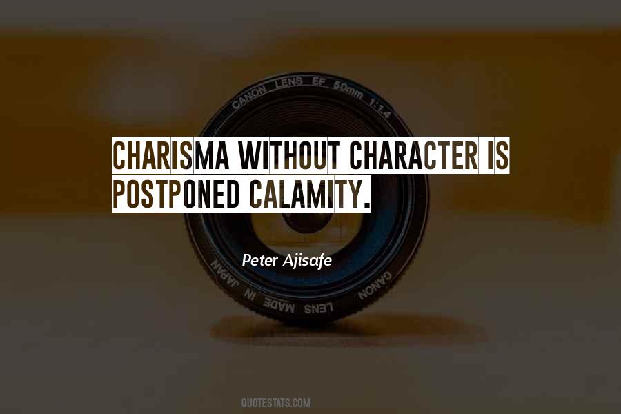 Charisma Character Quotes #59595