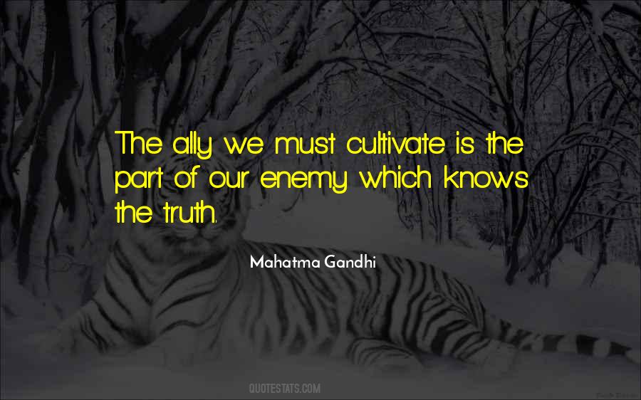 Enemy And Ally Quotes #1360287