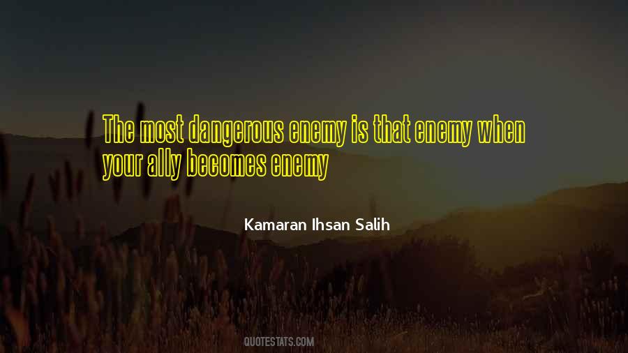 Enemy And Ally Quotes #573673