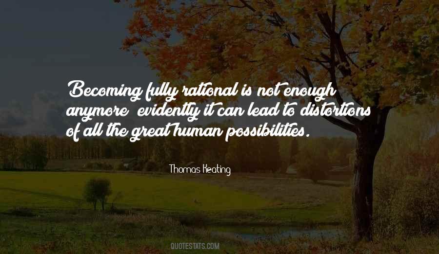 Human Possibilities Quotes #1409622