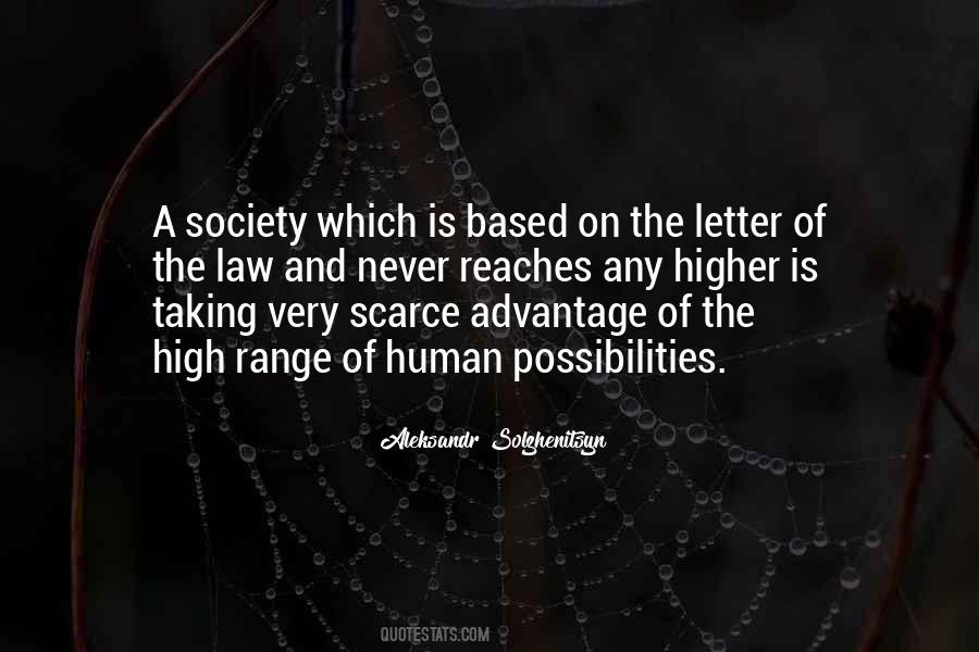 Human Possibilities Quotes #1792062