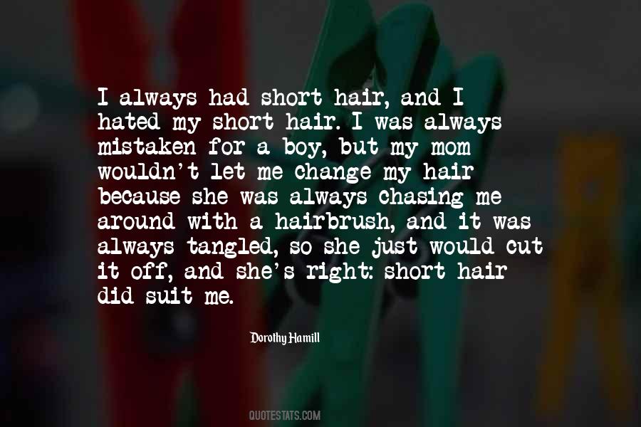 Tangled Hair Quotes #1085515