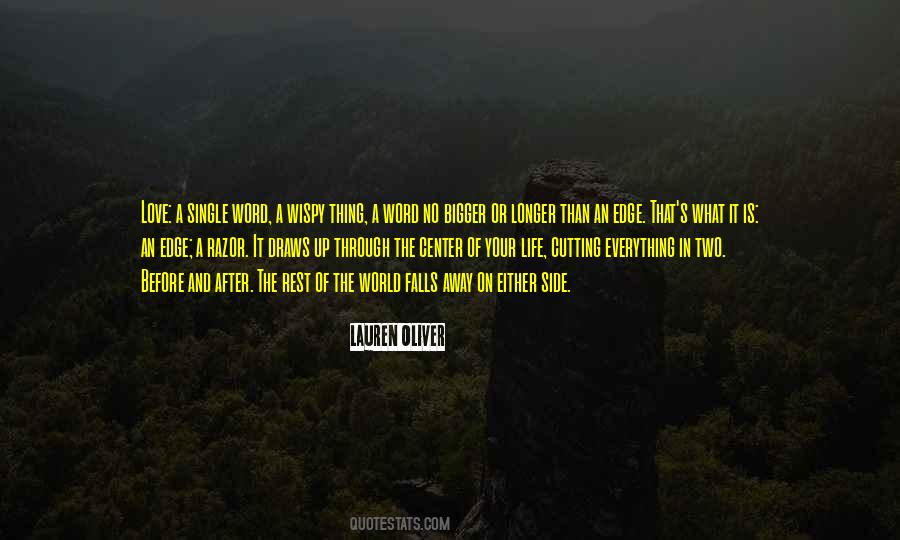 Life On The Edge Quotes #927796