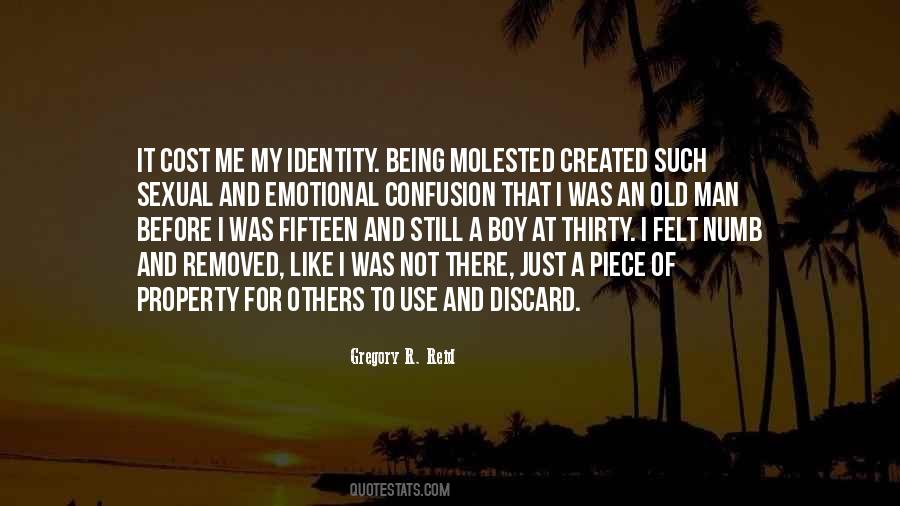 Molested Identity Quotes #1404851