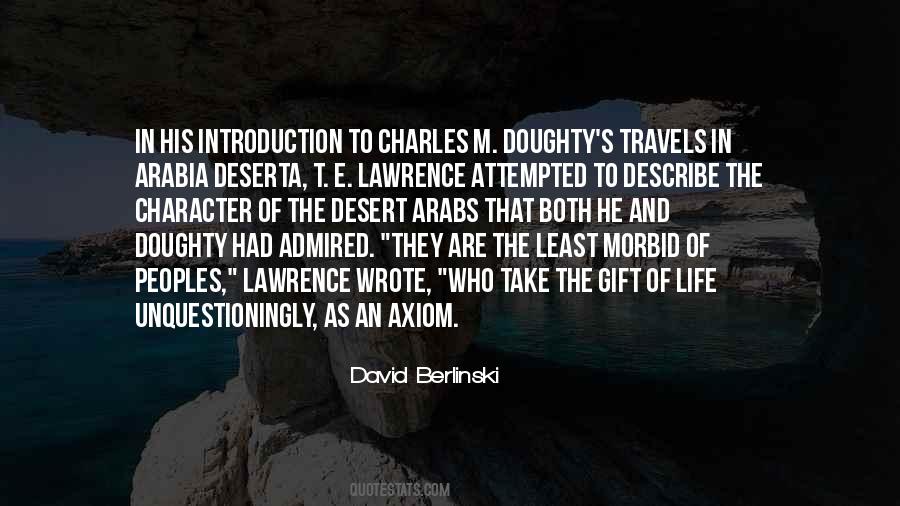 Charles Doughty Quotes #1837446