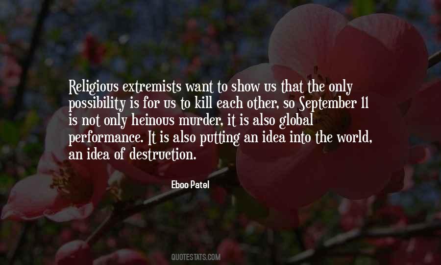 Destruction Of Us Quotes #357781