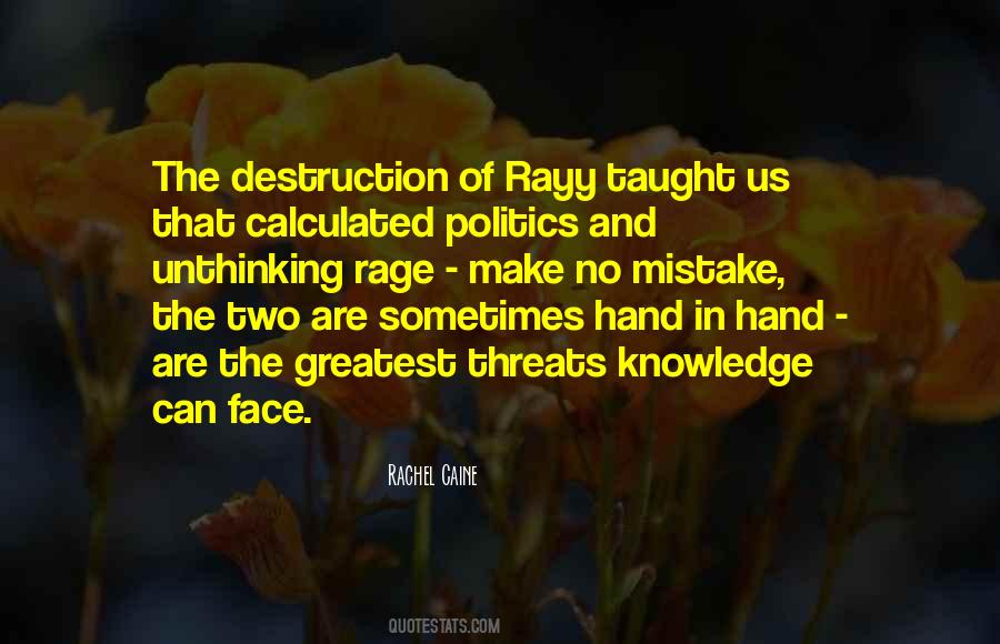 Destruction Of Us Quotes #395498