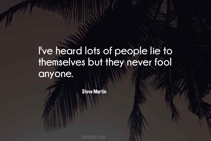 Fool People Quotes #326901
