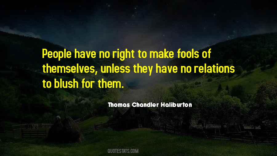 Fool People Quotes #359332
